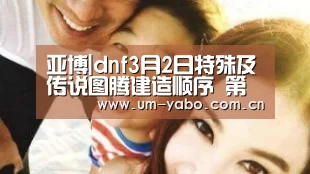 亚博|dnf3月2日特殊及传说图腾建造顺序 第五周图腾顺序(图2) 亚博体育